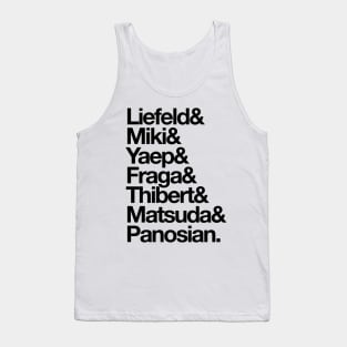 Extreme Line-Up (Black Letters) Tank Top